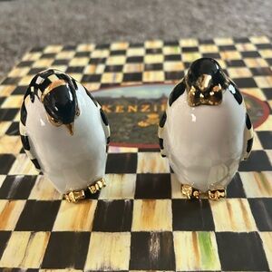 Mackenzie Childs salt and pepper shakers
